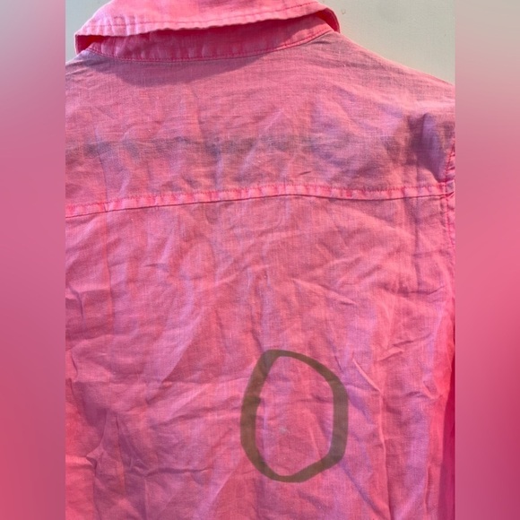 Lilly Pulitzer Sea View Linen Button Down Top - Picture 9 of 15